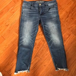 American eagle crop jeggings.